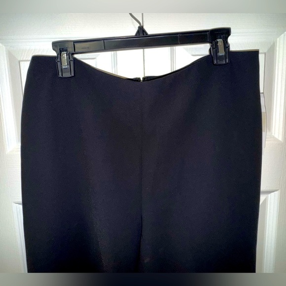 Zoey brand Black High rise Wide Leg zipper back closure Pants. Size 12 NWT - Picture 2 of 10